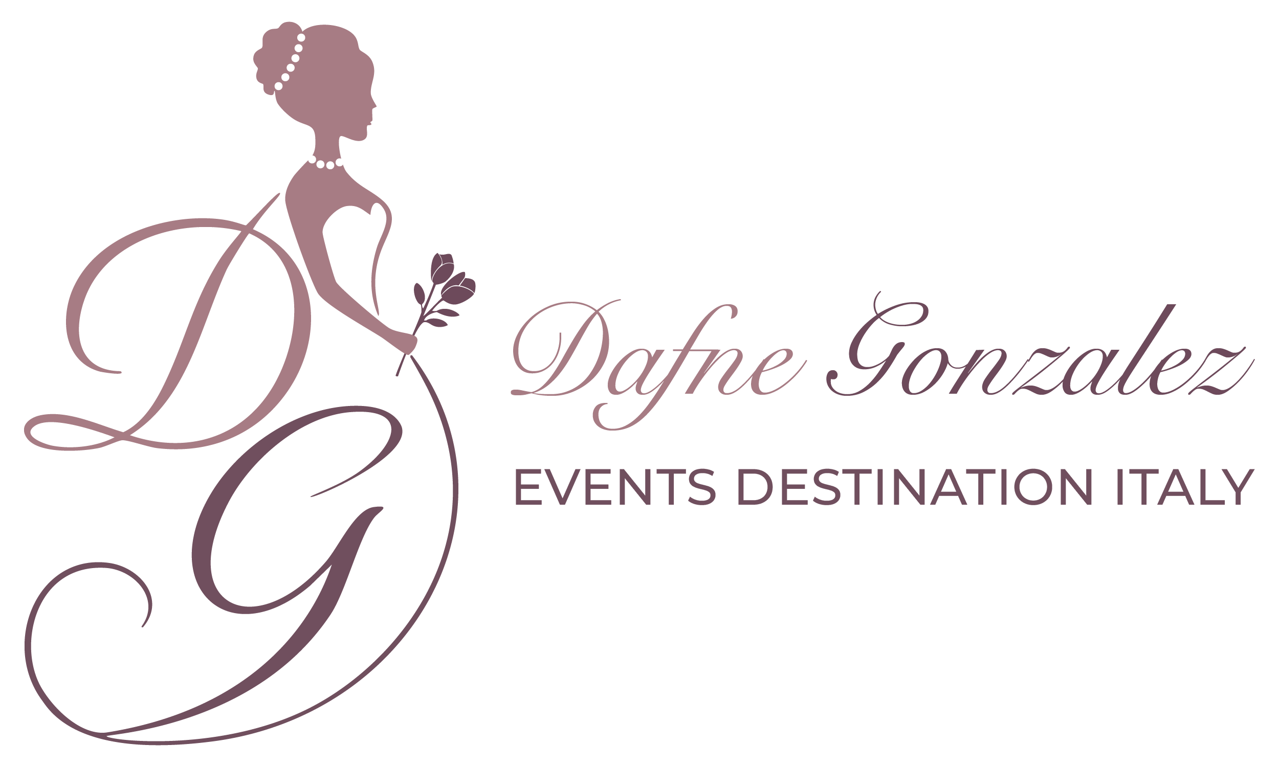 logo dafne gonzalez wdding